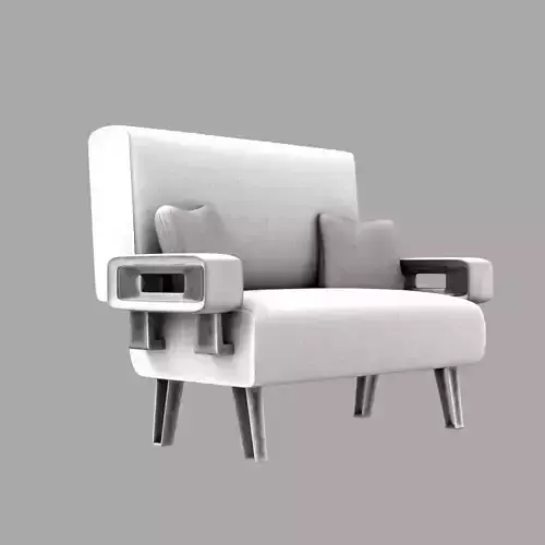 Cross Sofa 3D model
