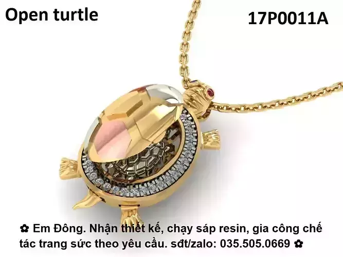 Turtle Pendant