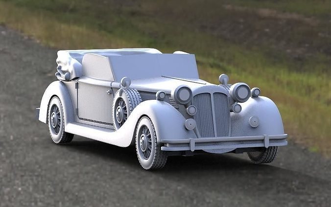 Horch 853A 3D print model