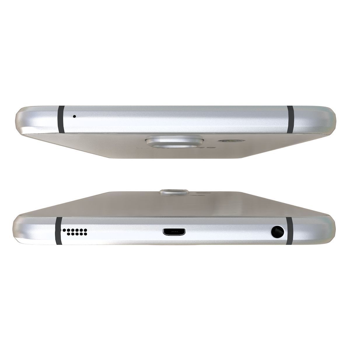 Samsung Galaxy A7 2016 white 3D model_7