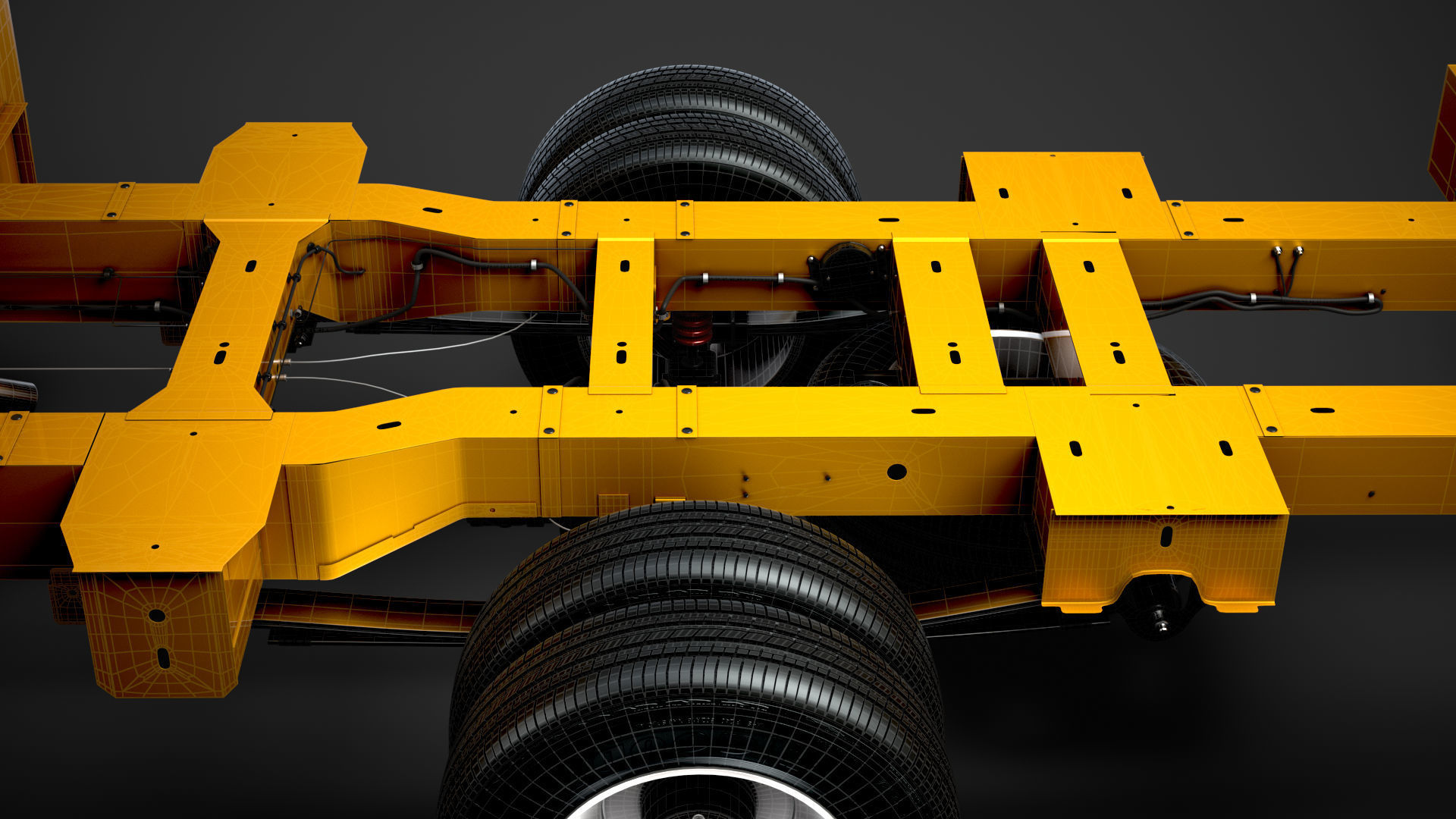 Renault Master CrewCab DW E20 Chassis 2020 3D model_32