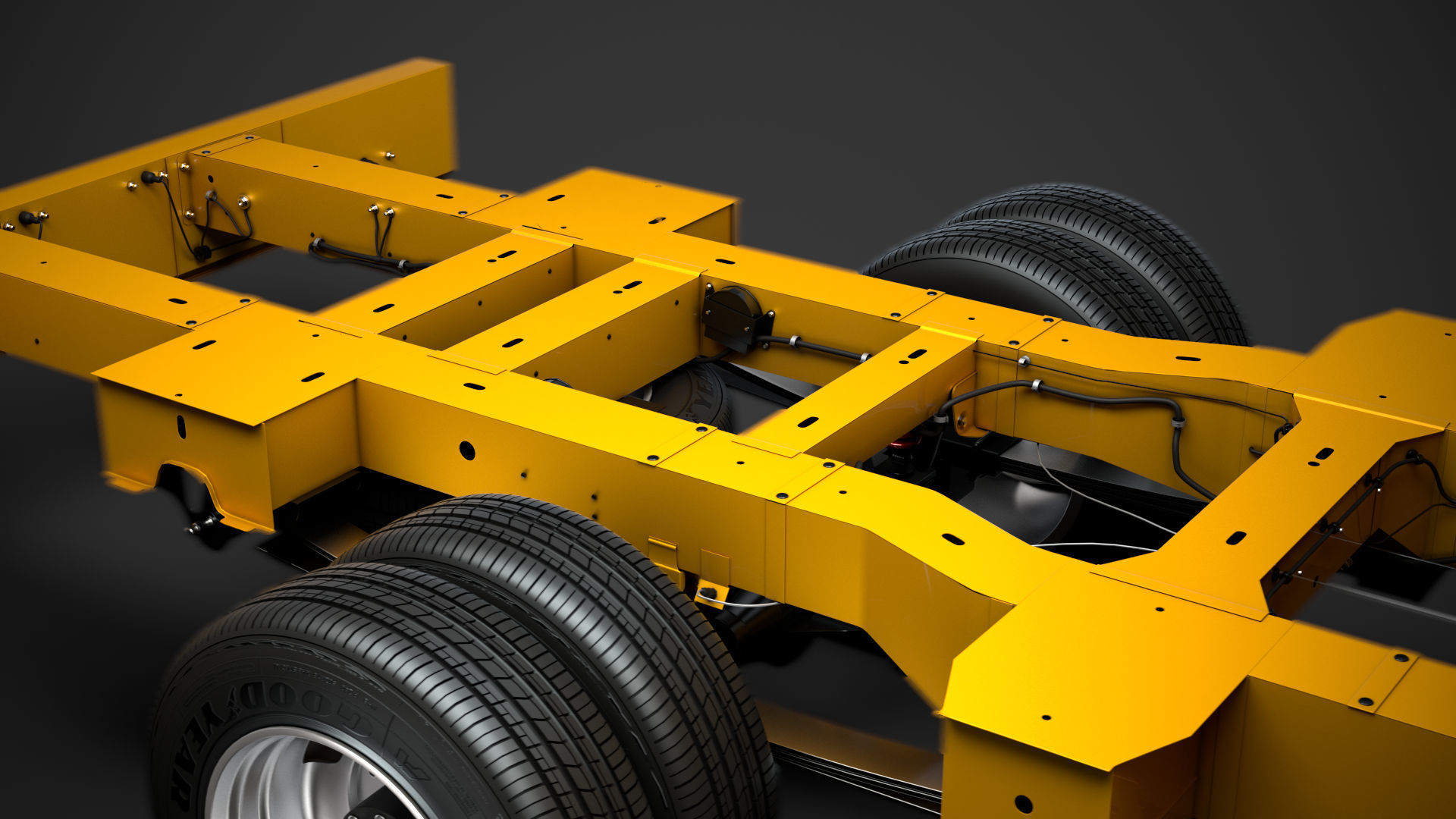 Renault Master CrewCab DW E20 Chassis 2020 3D model_11