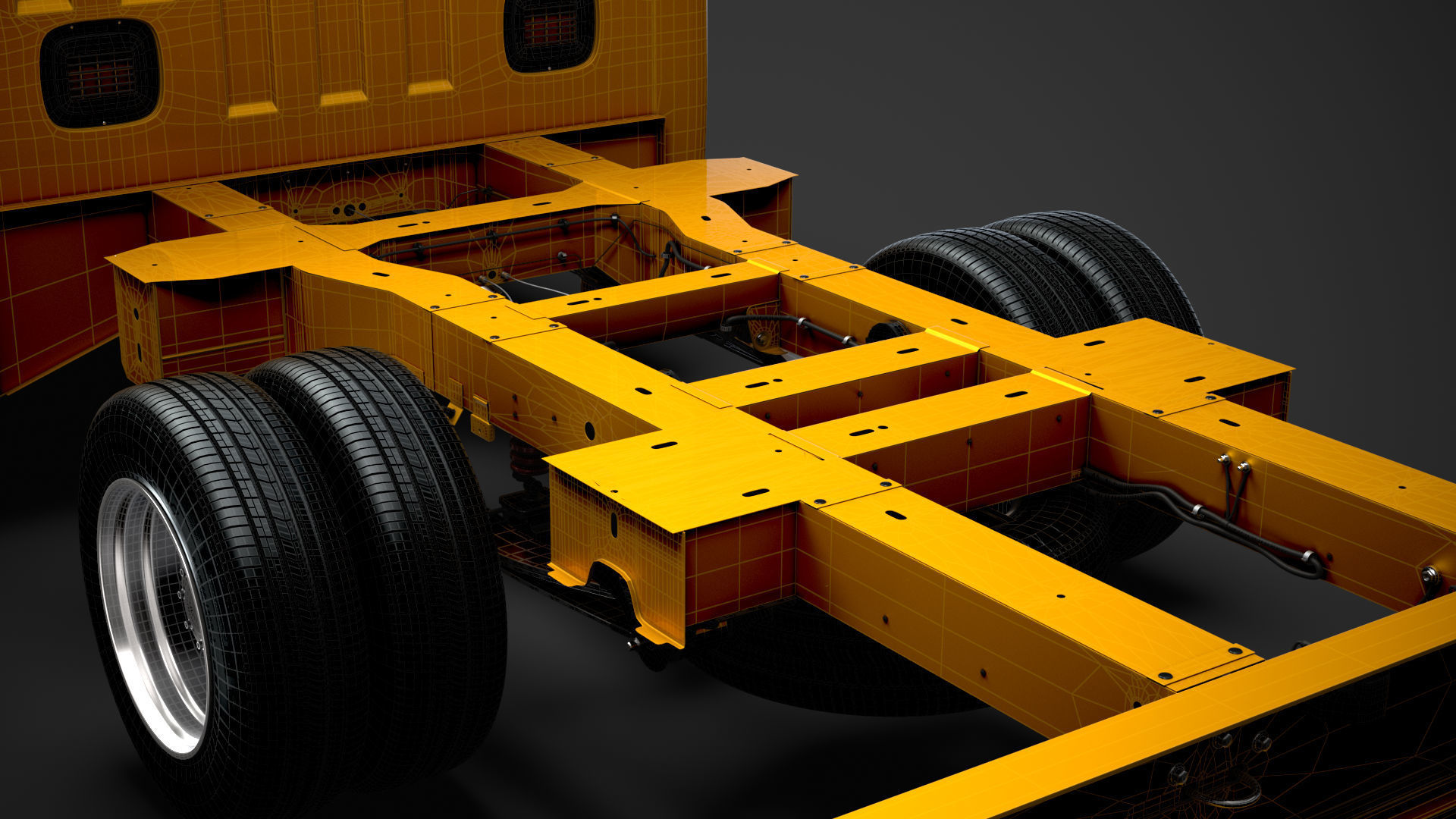 Renault Master CrewCab DW E20 Chassis 2020 3D model_31