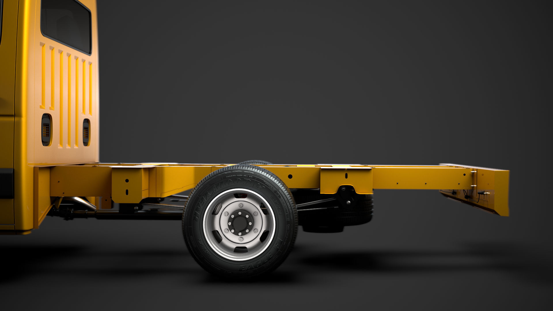 Renault Master CrewCab DW E20 Chassis 2020 3D model_5