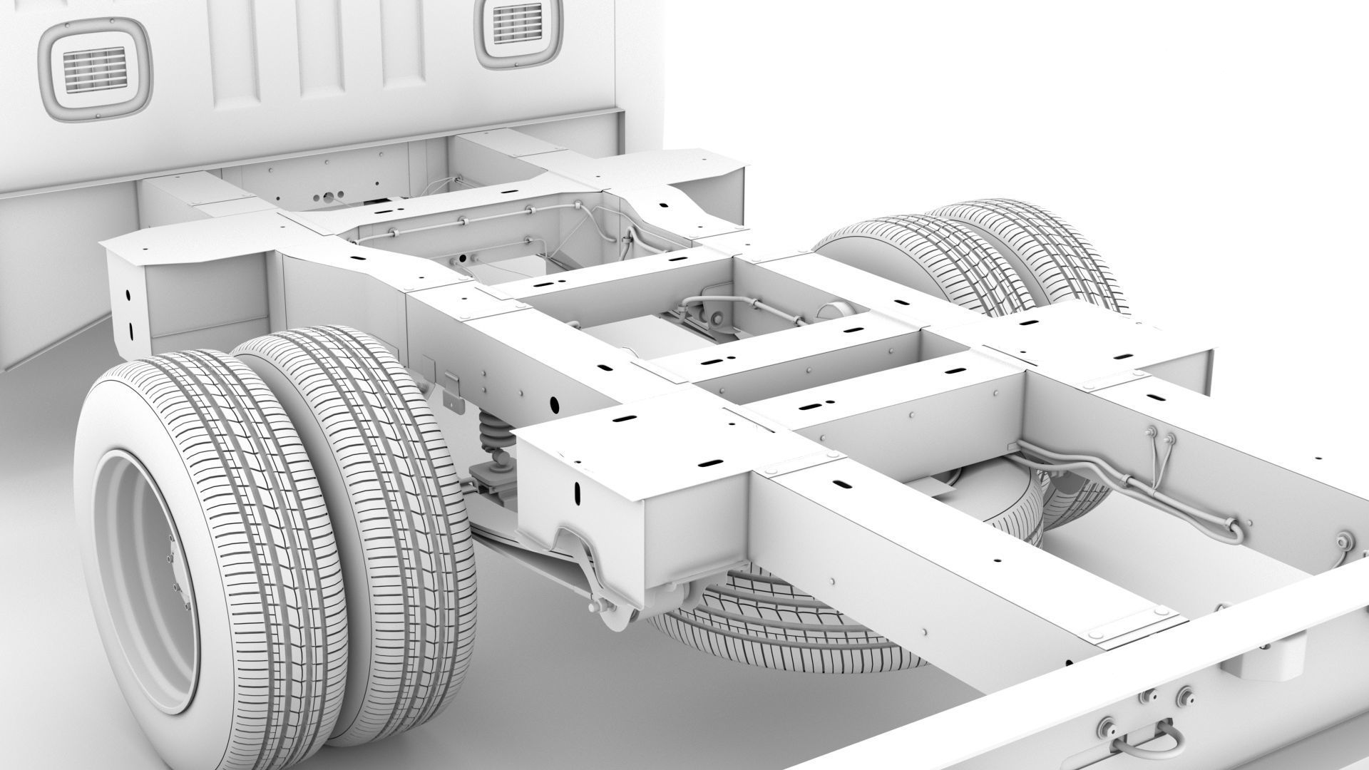 Renault Master CrewCab DW E20 Chassis 2020 3D model_17