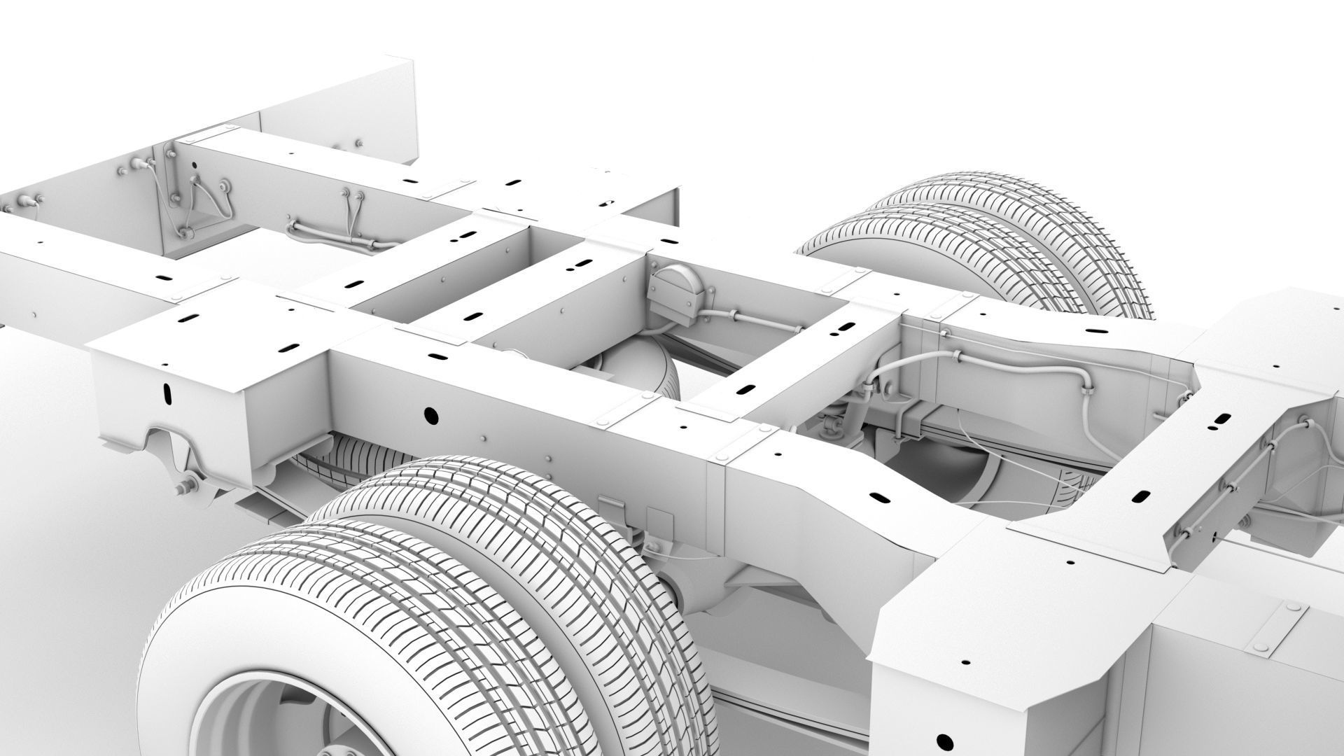 Renault Master CrewCab DW E20 Chassis 2020 3D model_25