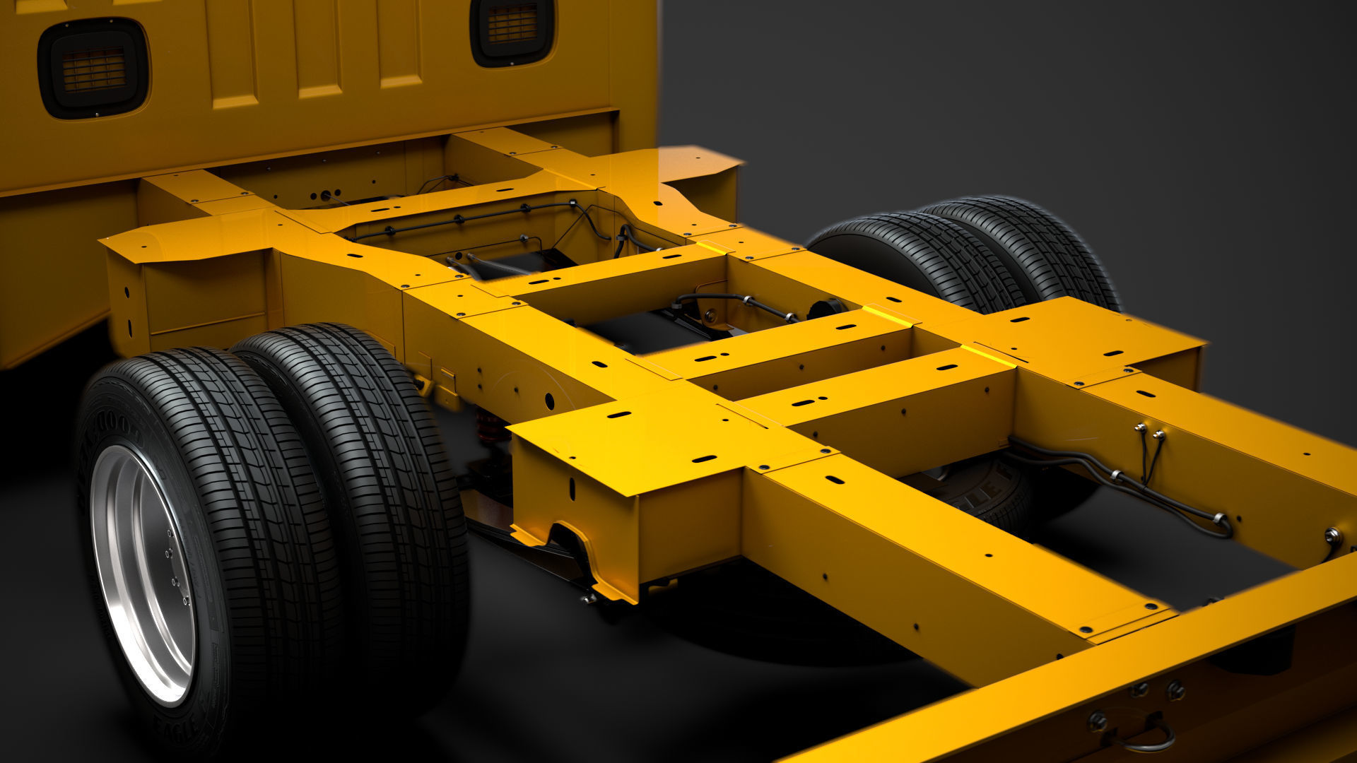 Renault Master CrewCab DW E20 Chassis 2020 3D model_3