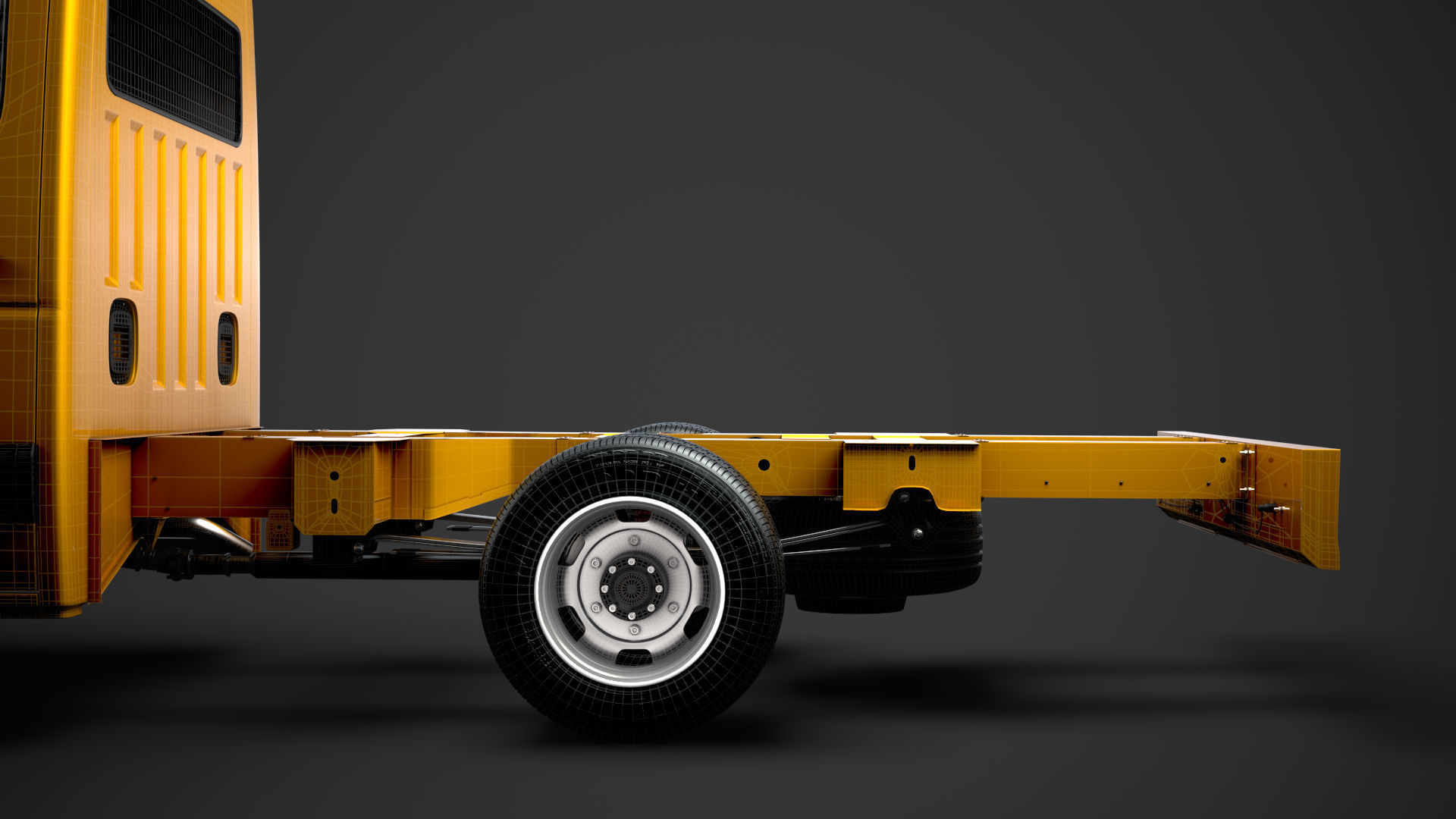 Renault Master CrewCab DW E20 Chassis 2020 3D model_33