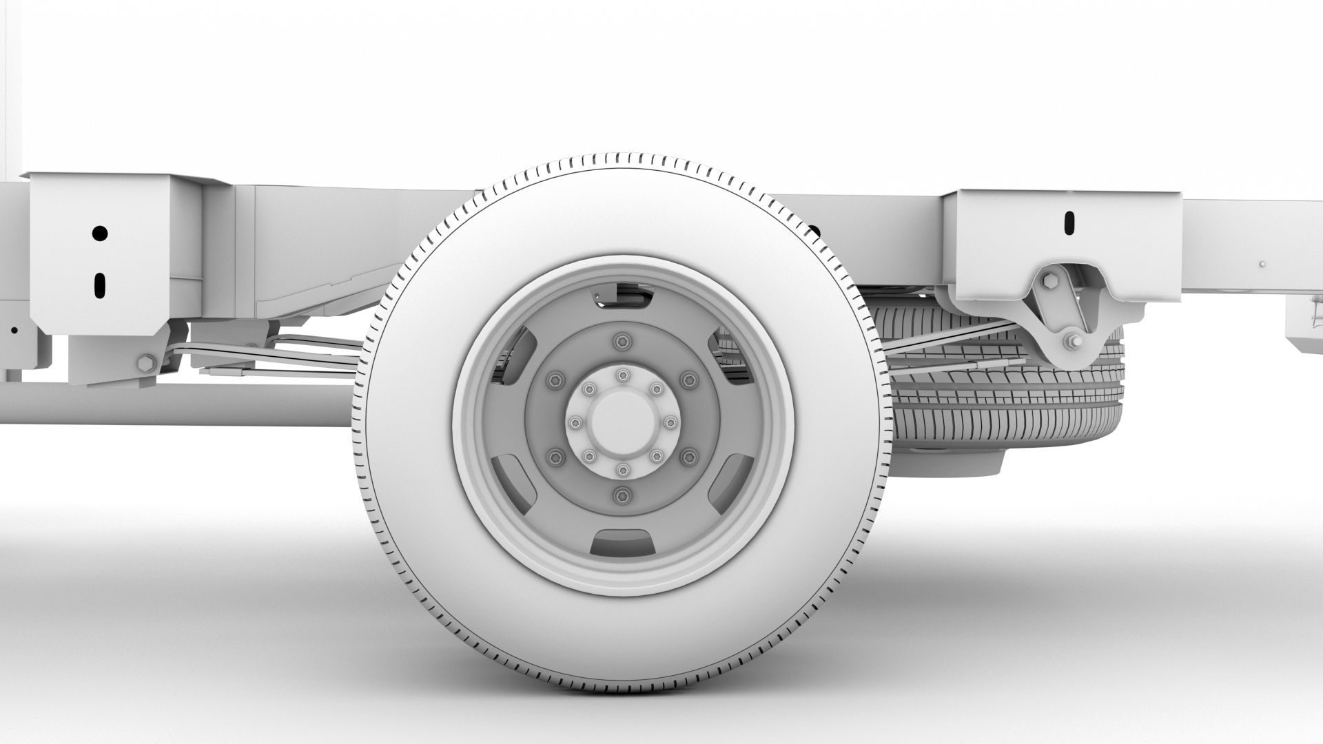 Renault Master CrewCab DW E20 Chassis 2020 3D model_21