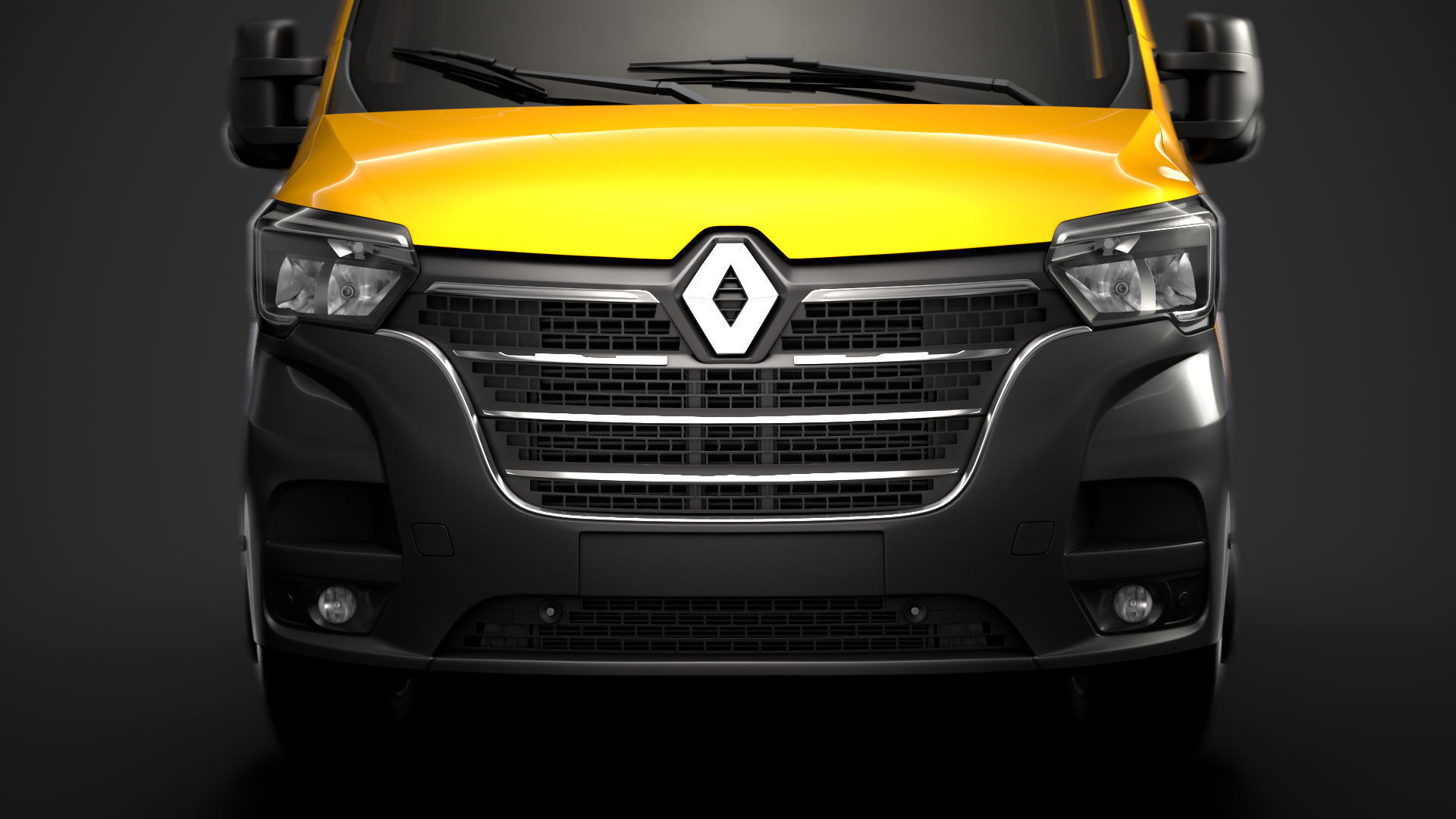 Renault Master CrewCab DW E20 Chassis 2020 3D model_6