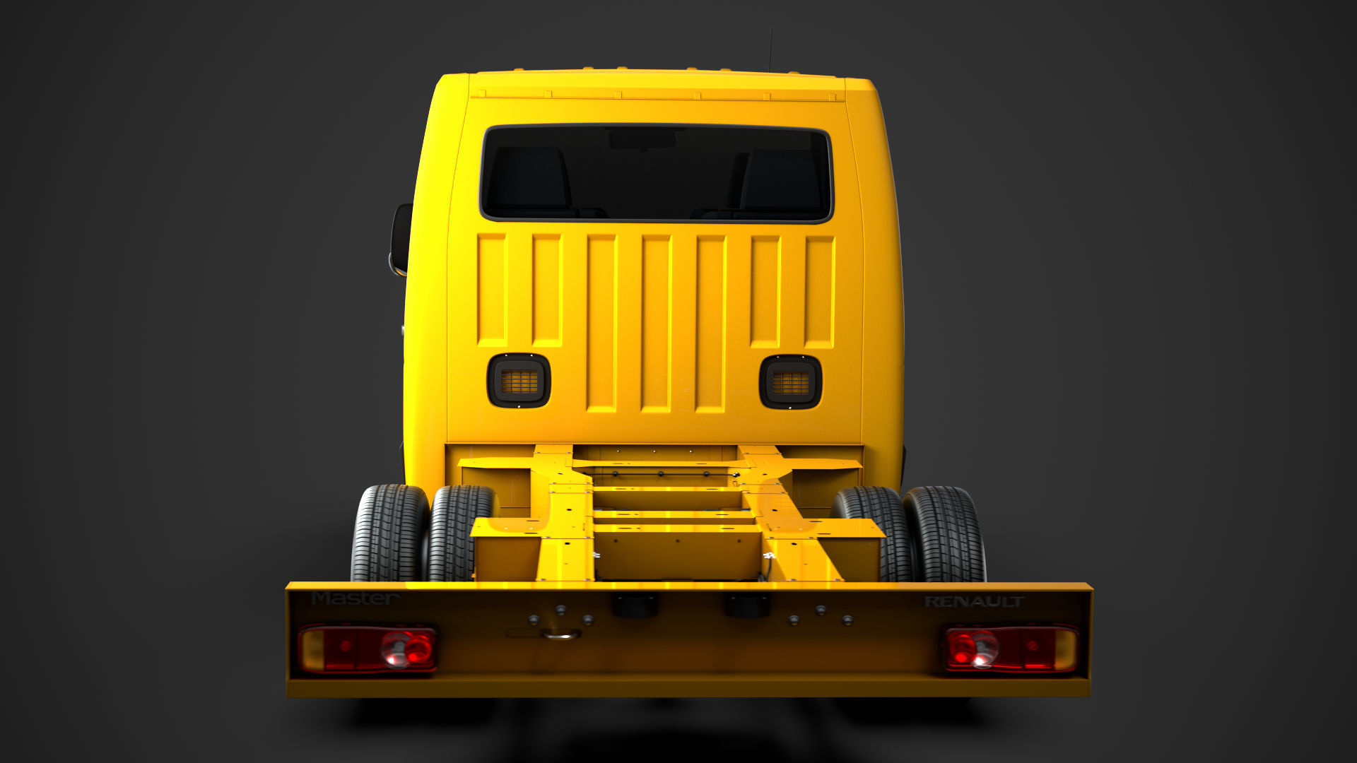 Renault Master CrewCab DW E20 Chassis 2020 3D model_13