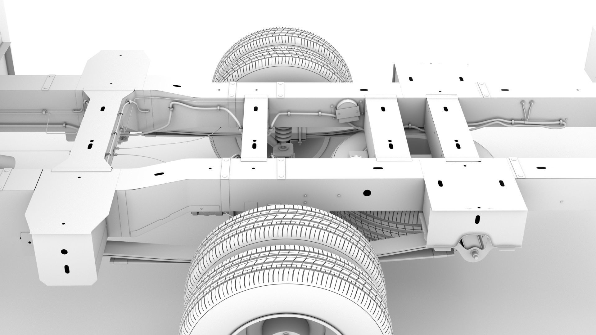 Renault Master CrewCab DW E20 Chassis 2020 3D model_18