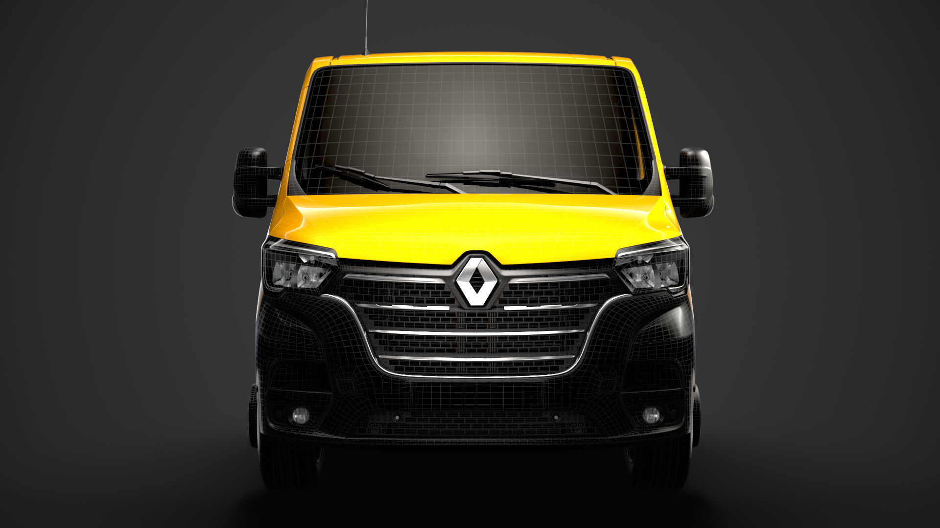 Renault Master CrewCab DW E20 Chassis 2020 3D model_37