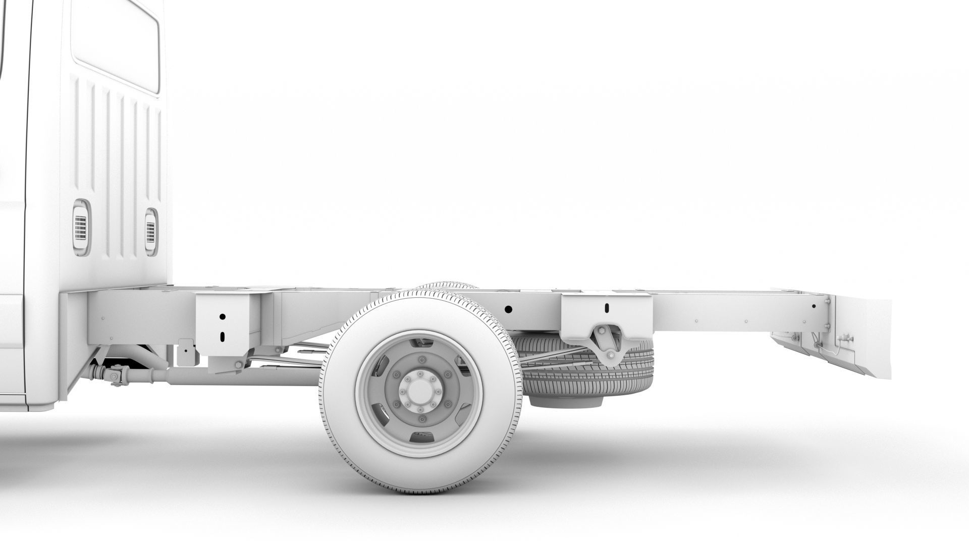 Renault Master CrewCab DW E20 Chassis 2020 3D model_19