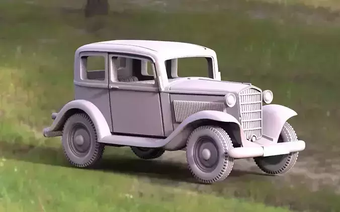 opel p4 3D print model