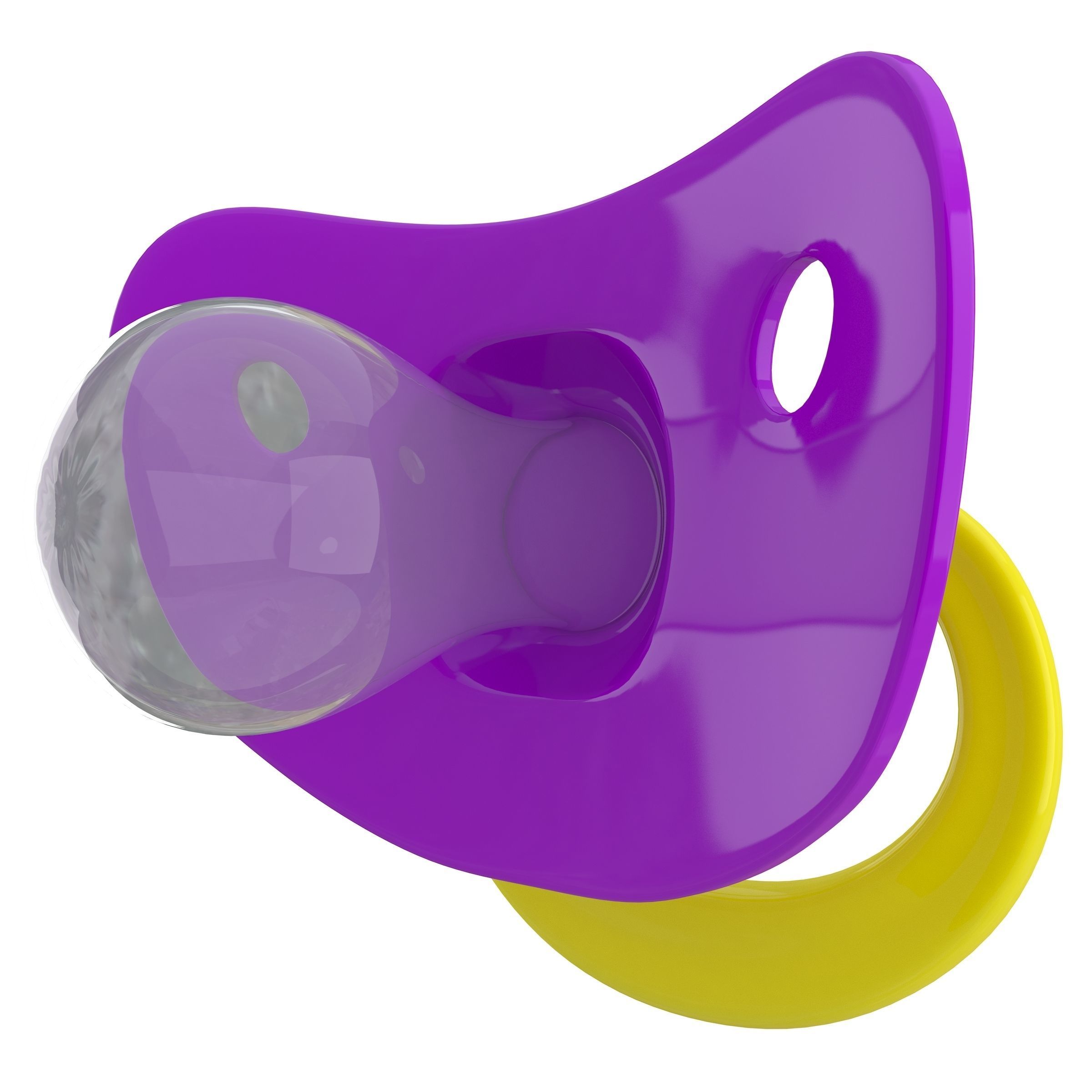 Pacifier model 3D model_1