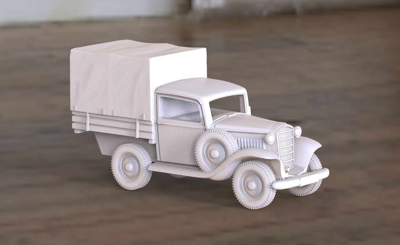 opel p4 3D print model_1