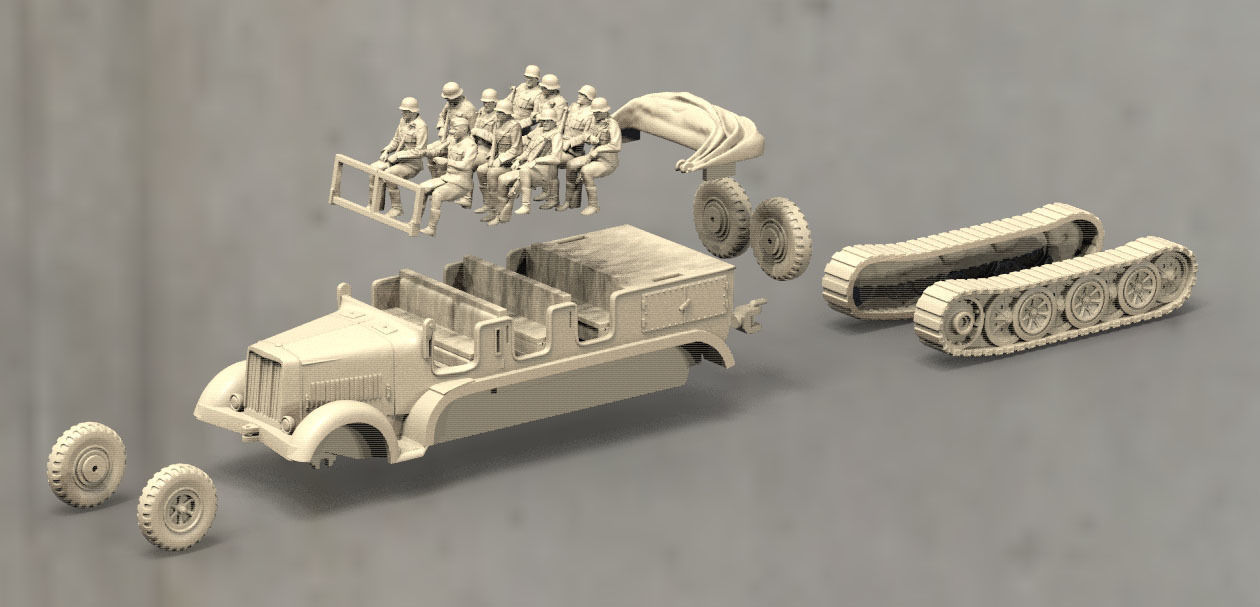 sd kfz 7 1  3D print model_1
