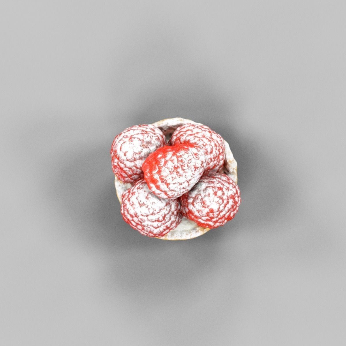 Raspberry Pie Mini Low-poly 3D model_5