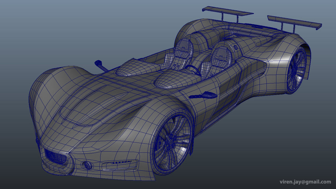 ferrari celeritas 3d model 3D model_6