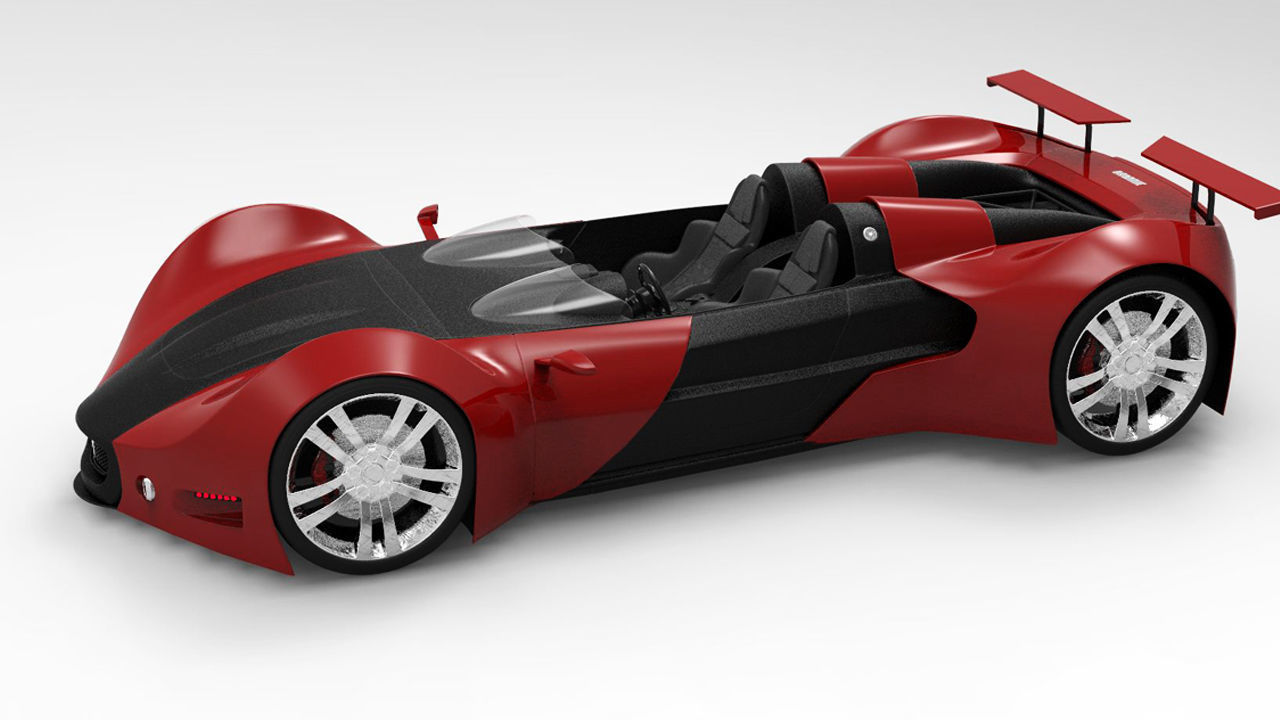 ferrari celeritas 3d model 3D model_2