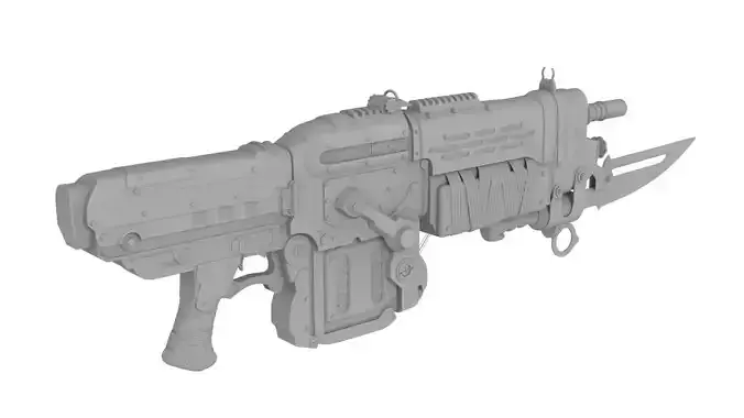 lancer rifle from gears of war