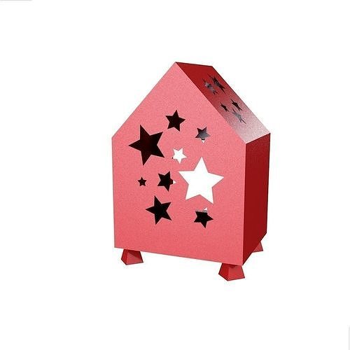 Lowpoly starhome light Low-poly 3D model