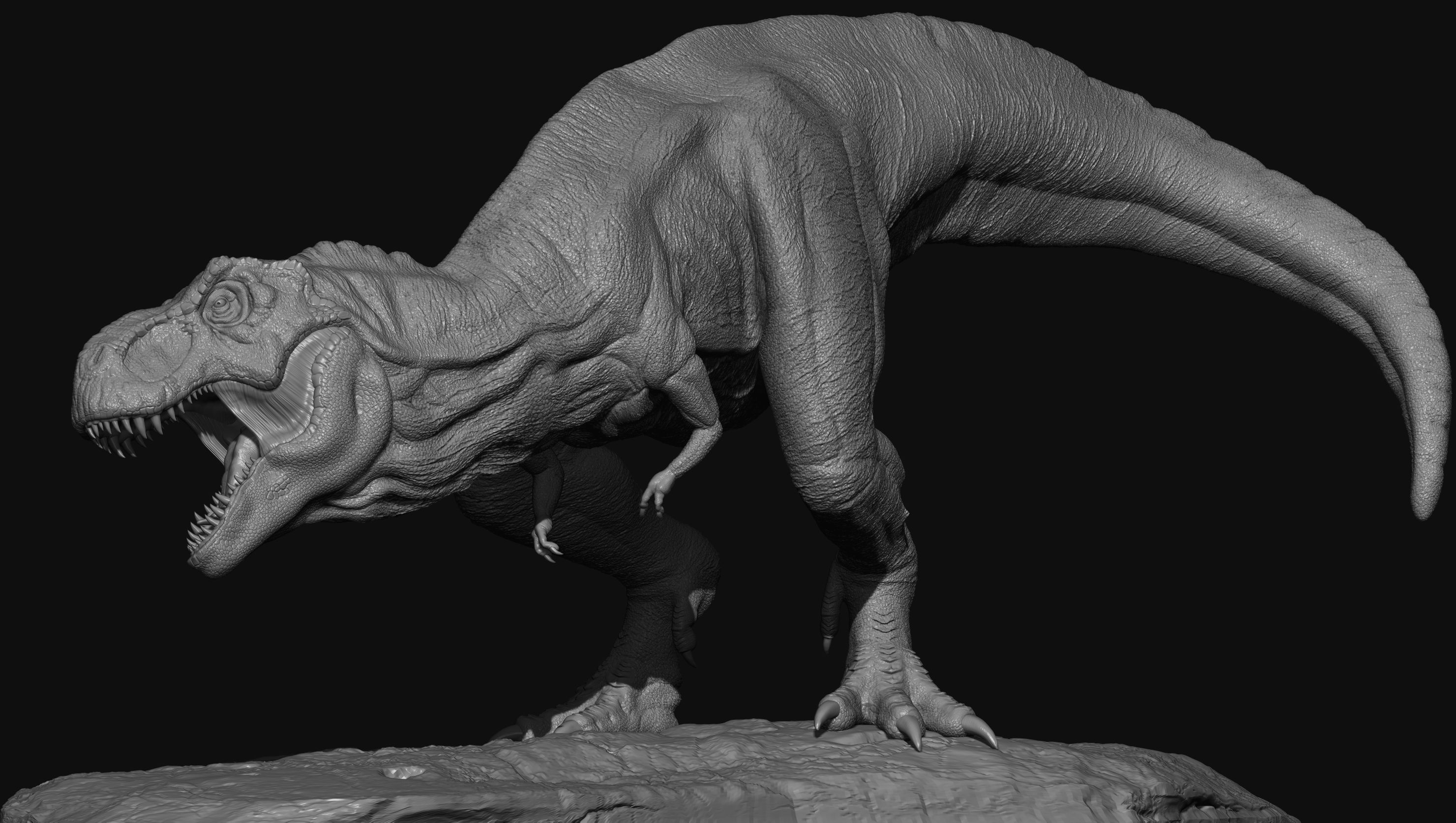 5 Pack Dinosaurs for 3d Print 3D print model_12