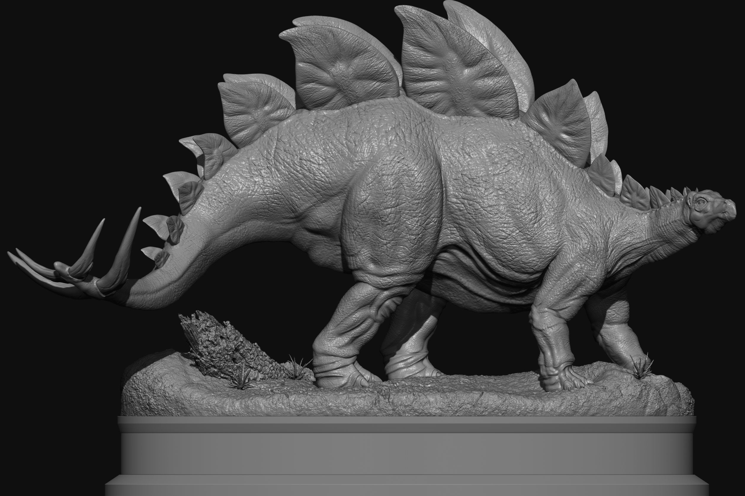 5 Pack Dinosaurs for 3d Print 3D print model_17
