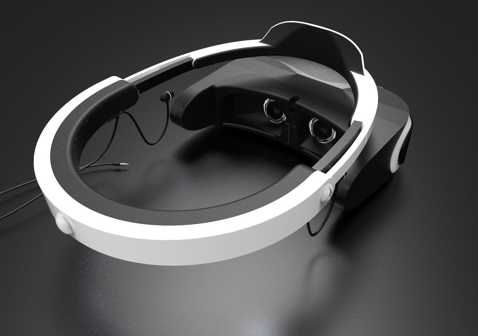 VR Headset 3D model_1