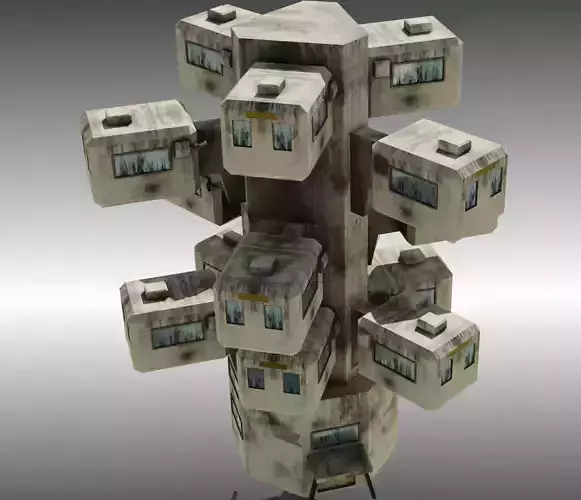 Building CAPSULE Low Poly