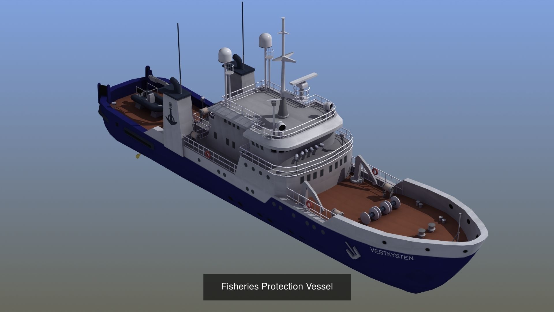 Civilan Ships Set 01 3D Model Collection_2