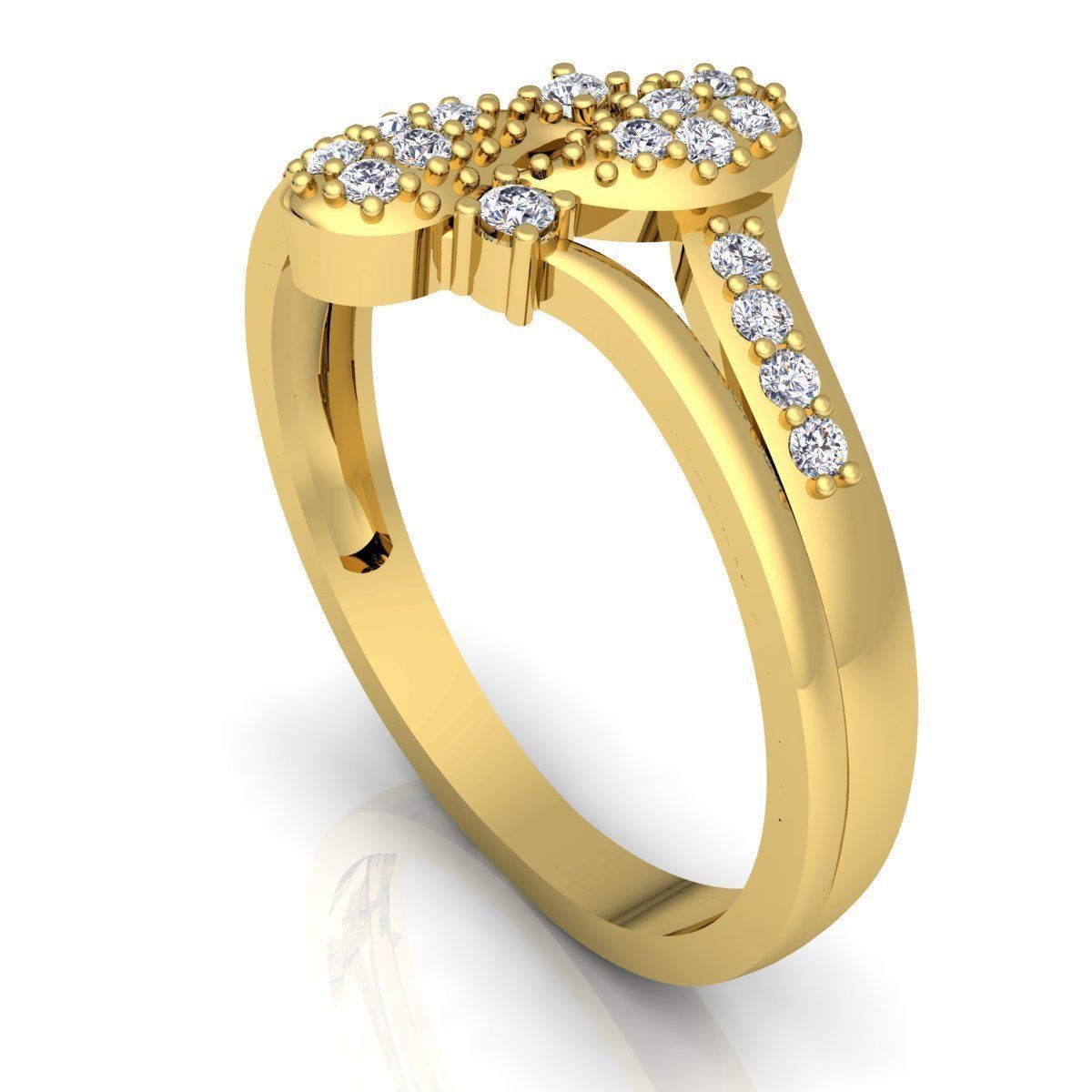 Fancy Ring 3d Model and Render Detail 3D print model_12