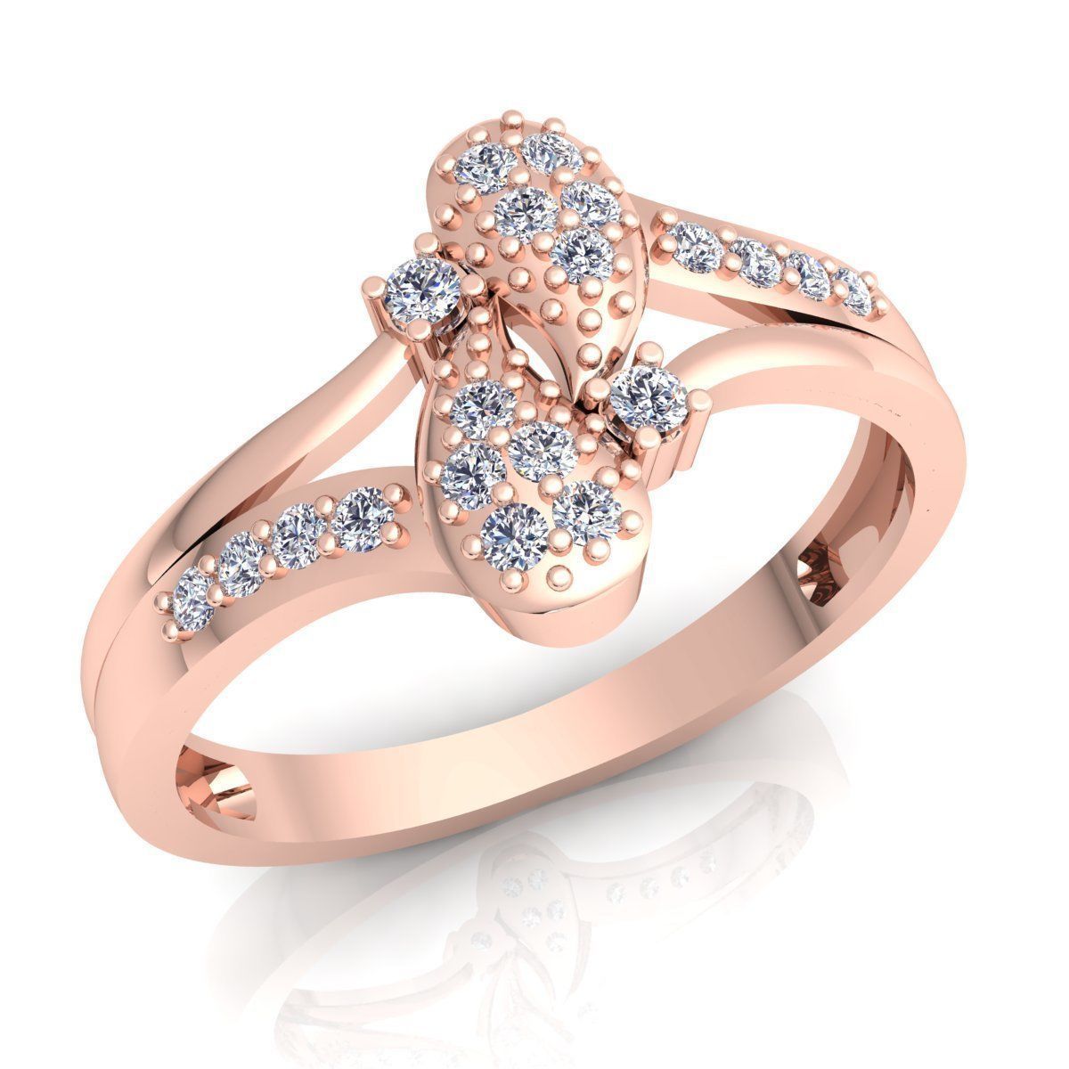 Fancy Ring 3d Model and Render Detail 3D print model_3