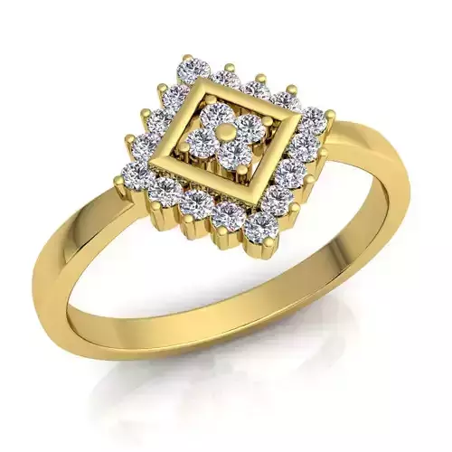 Ring 3d Model and Render Detail