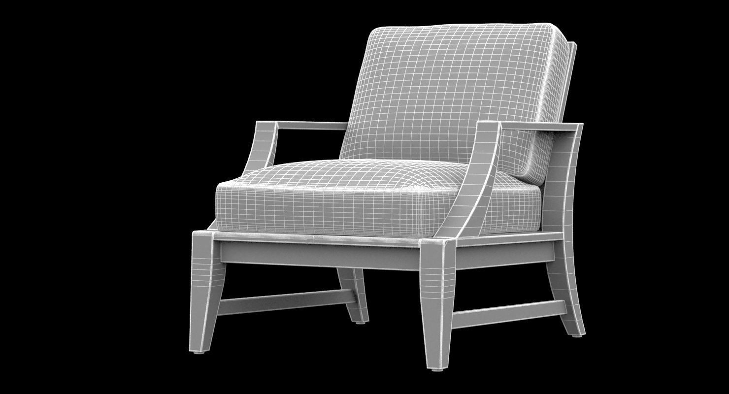 Chair 100 3D model_5