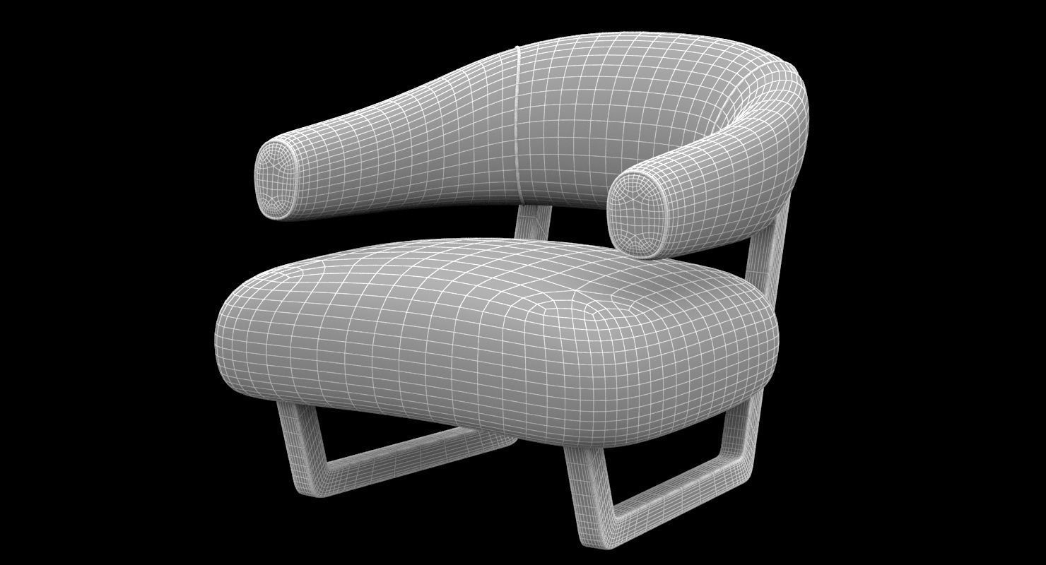 Chair 105 3D model_6