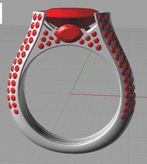 3D Ring -CG02 3D print model_5