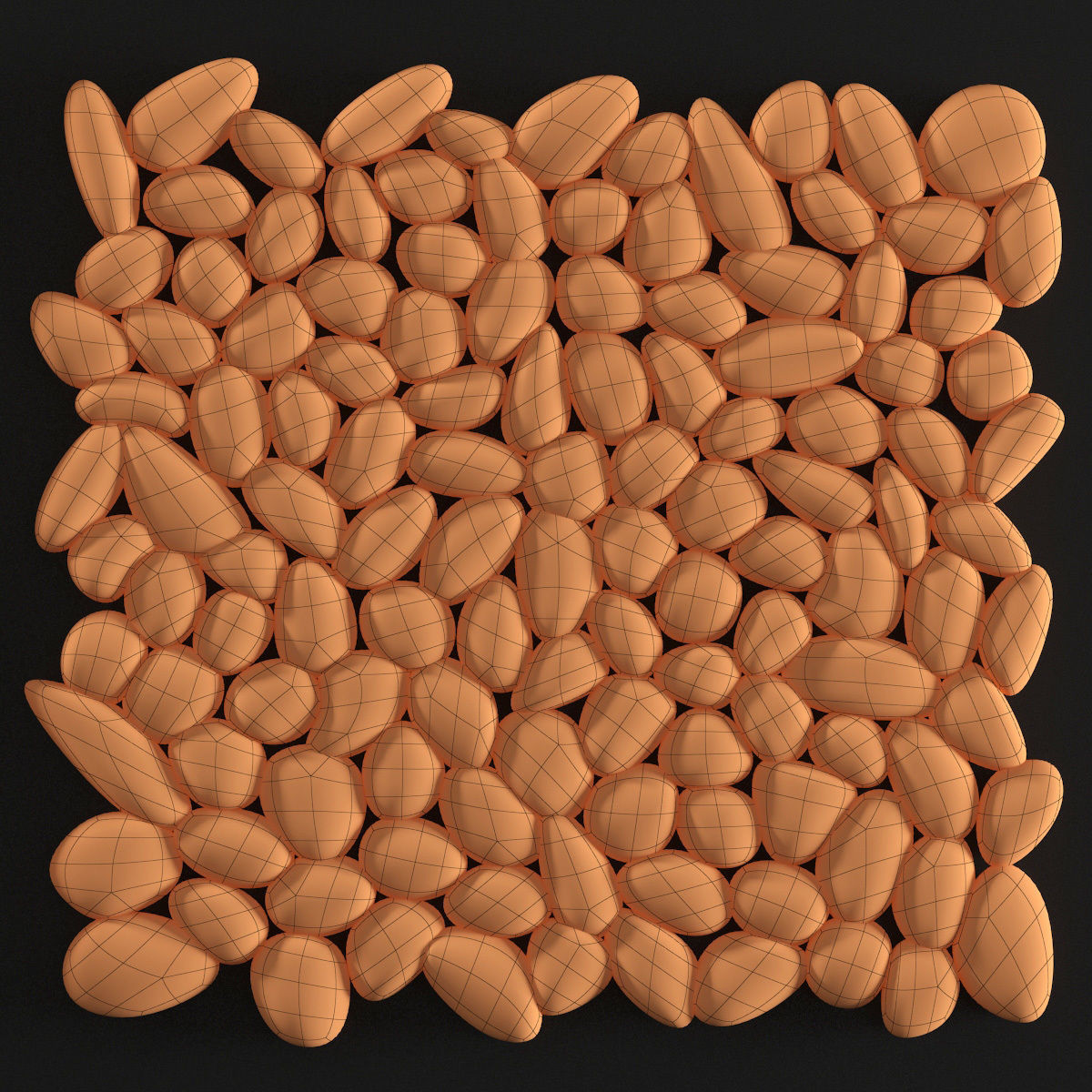 Pebble noise decor n1 3D model_13