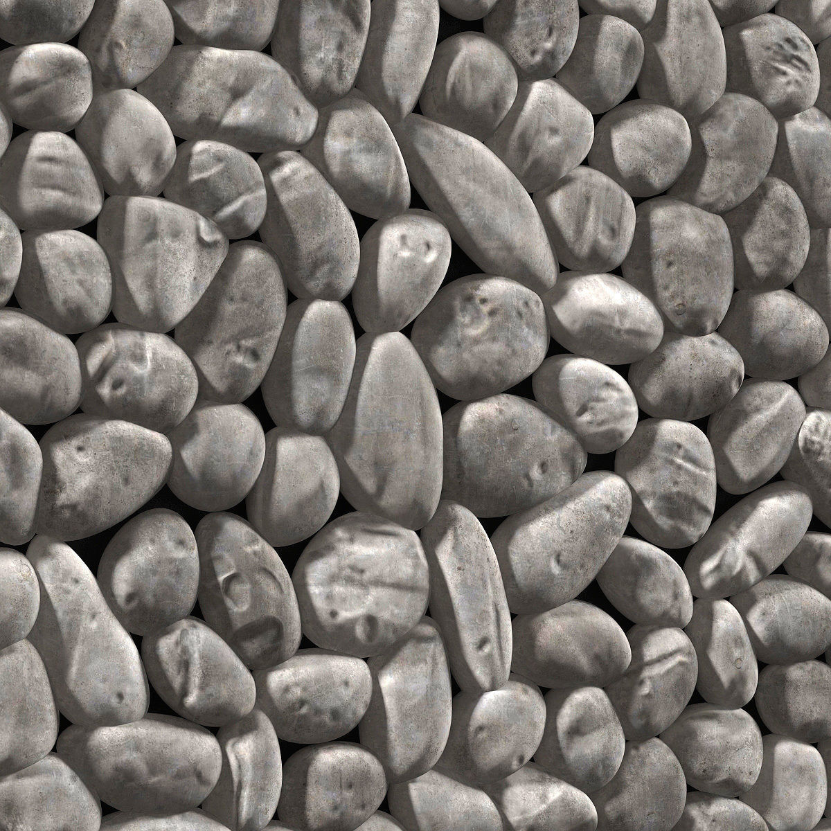 Pebble noise decor n1 3D model_5