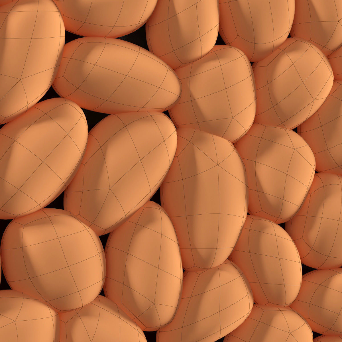 Pebble noise decor n1 3D model_11