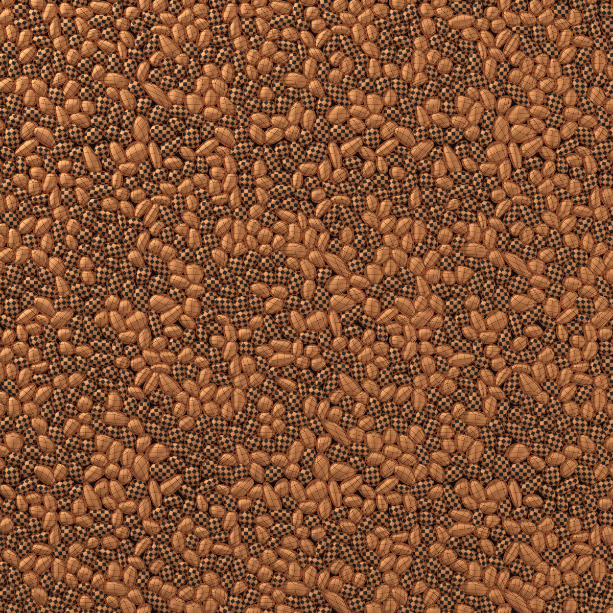 Pebble noise decor n1 3D model_7