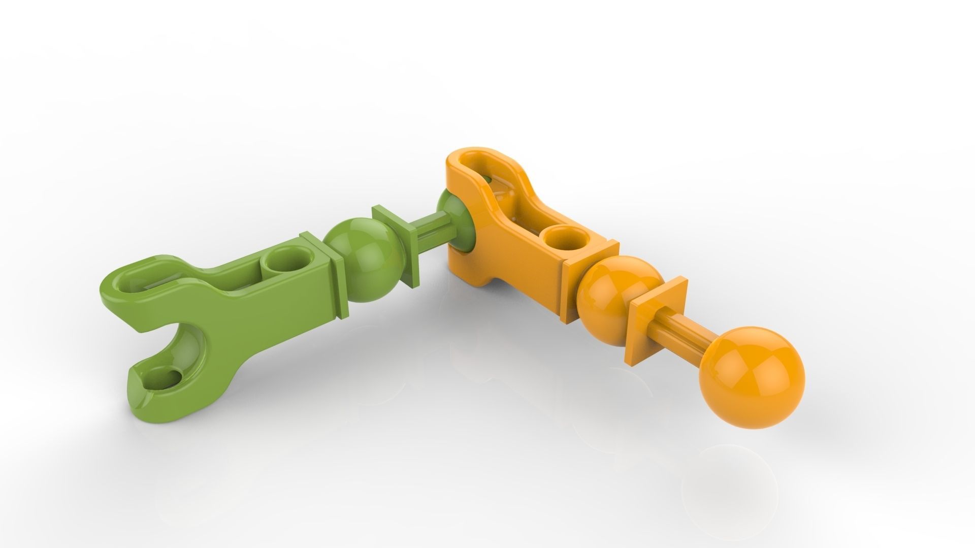 LEGO Bionicle compatible part 3D print model_16