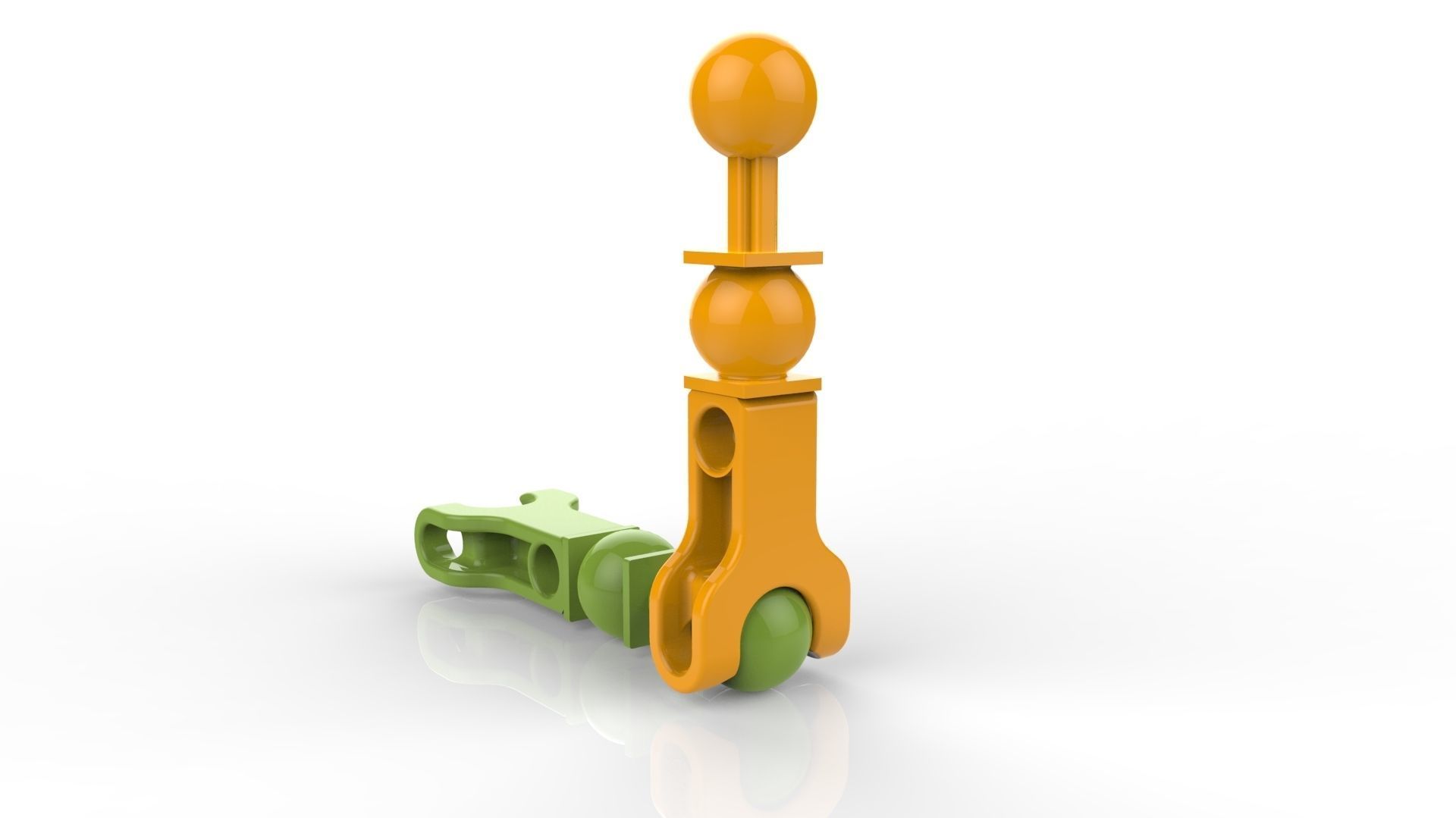 LEGO Bionicle compatible part 3D print model_8