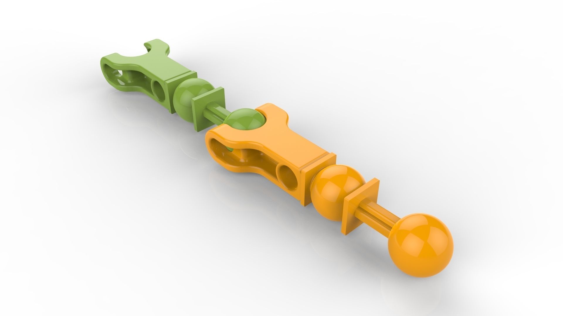 LEGO Bionicle compatible part 3D print model_11