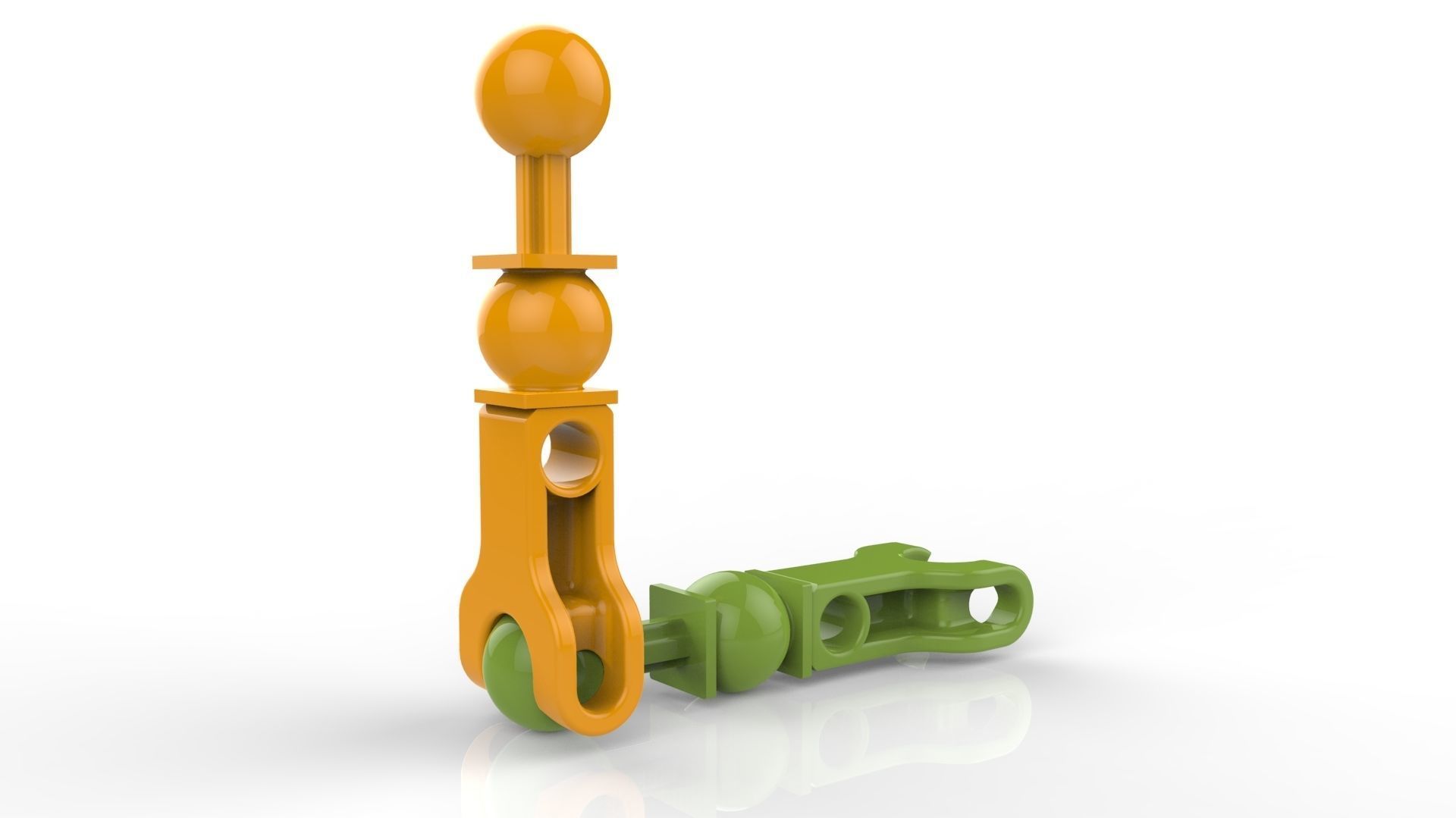 LEGO Bionicle compatible part 3D print model_18