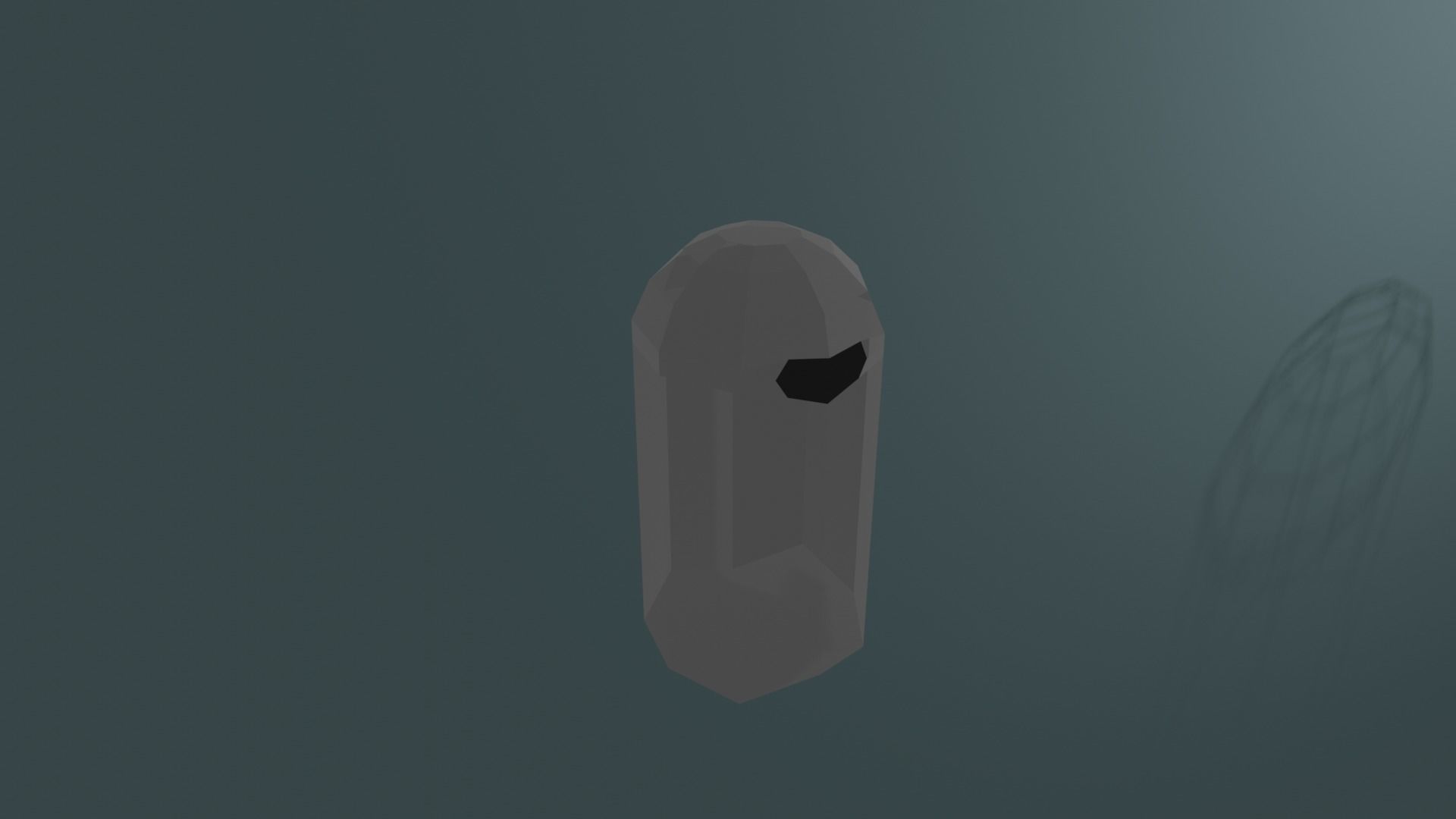 Low Poly Ghost Designs Free low-poly 3D model_4