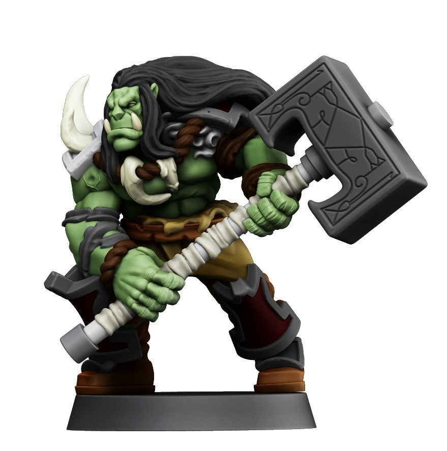 Tusk Fieryhammer 3D print model_1