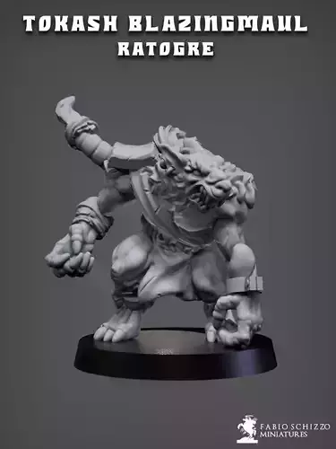 Tokash Blazingmaul 3D print model