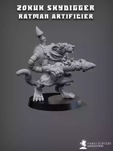 Zokuk Skydigger 3D print model